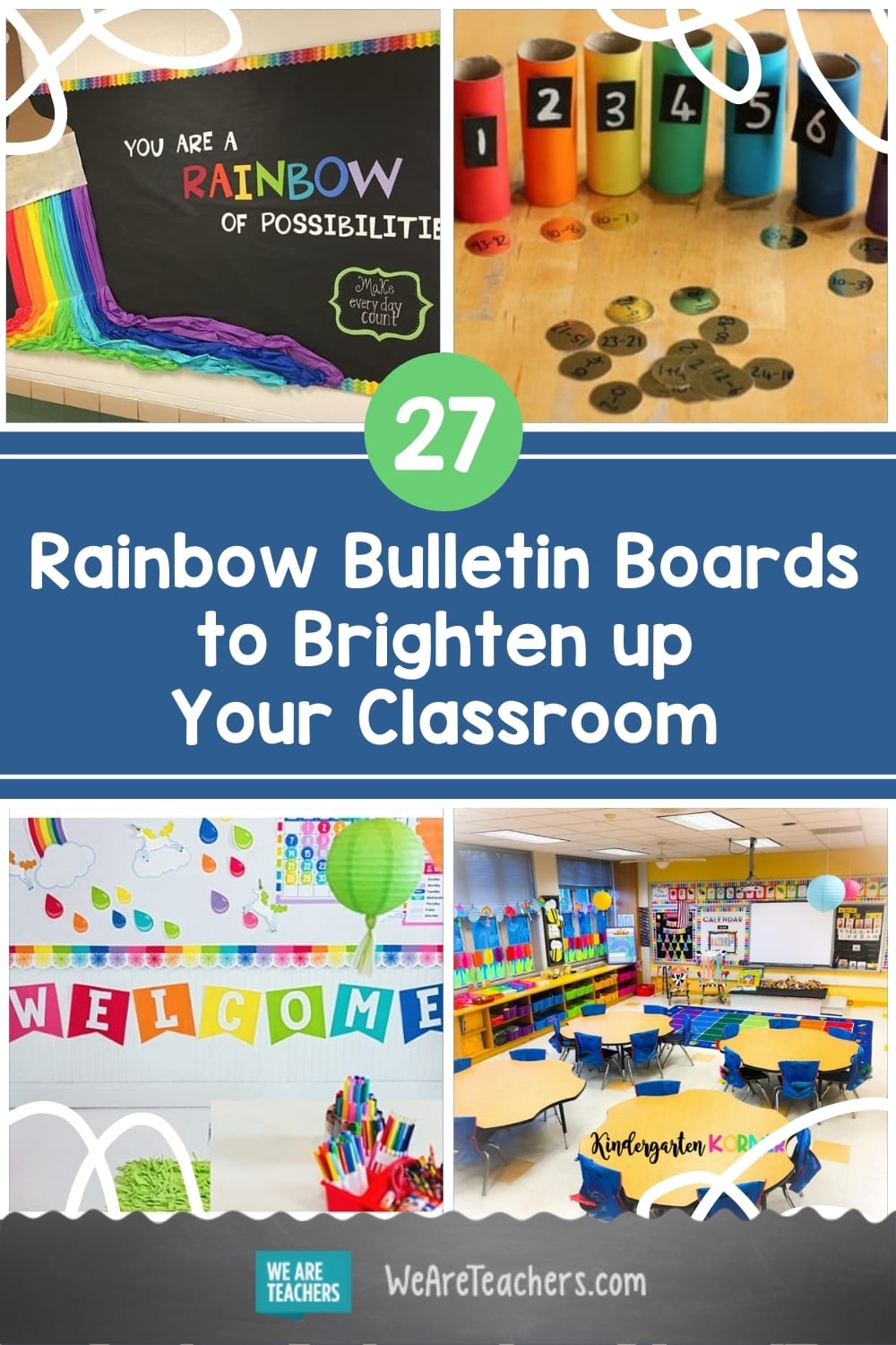 27 Rainbow Bulletin Boards To Brighten Up Your Classroom 9405