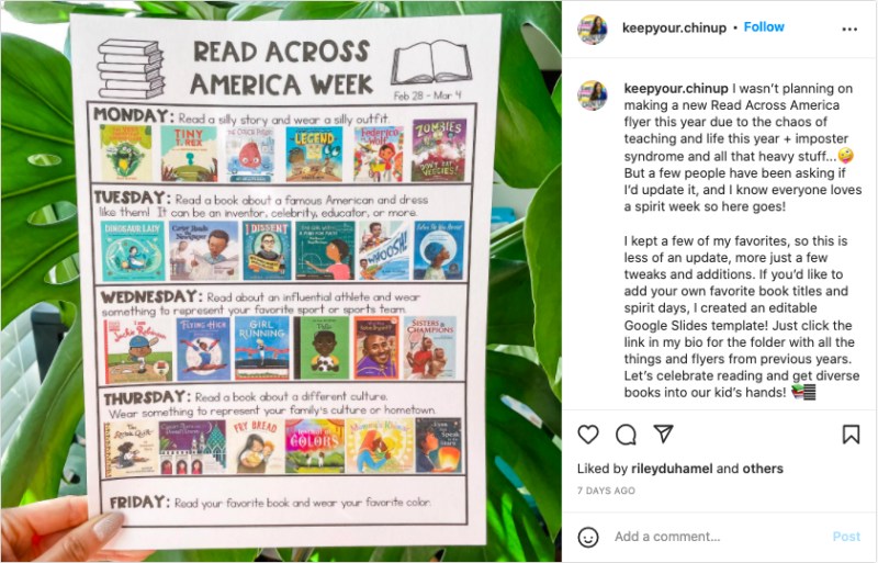 A Dozen Ways To Celebrate Read Across America