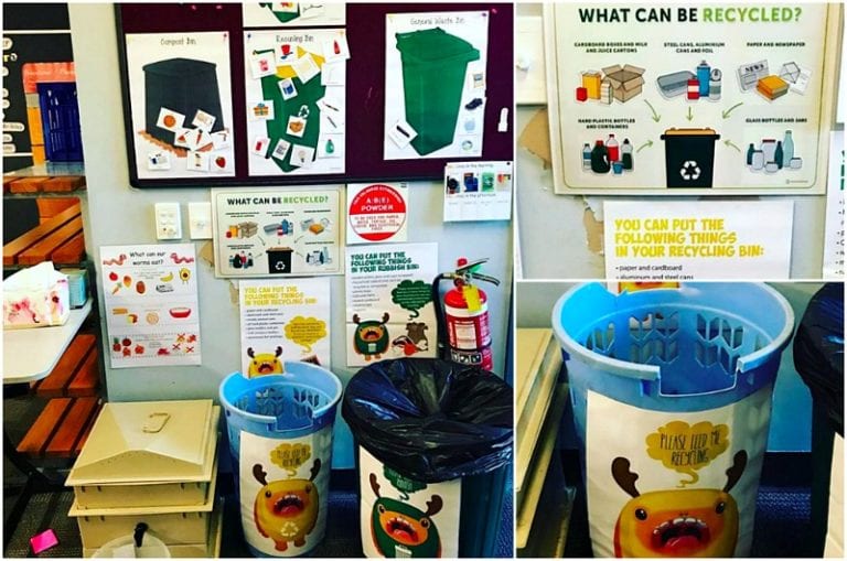 Create an Amazing School Recycling Center in Your Classroom