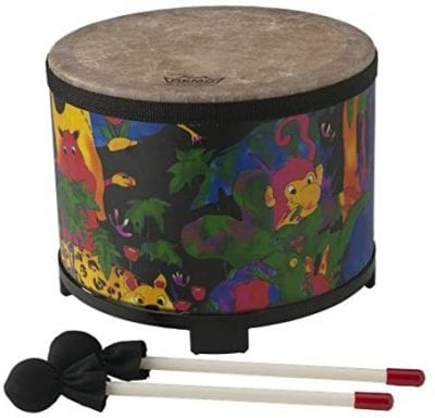 Remo Kids Percussion Floor Tom Drum Juguetes educativos para preescolar