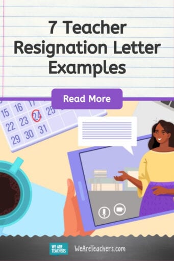 7 Teacher Resignation Letter Examples - WeAreTeachers