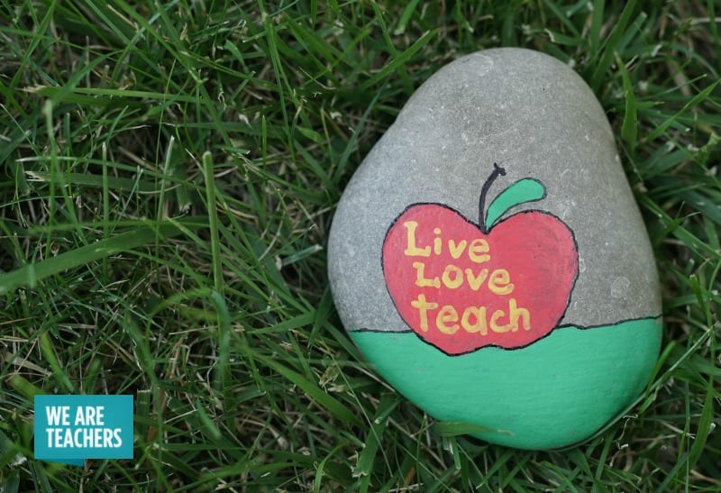 Spread a Little Back to School Joy With These Painted Rock Ideas