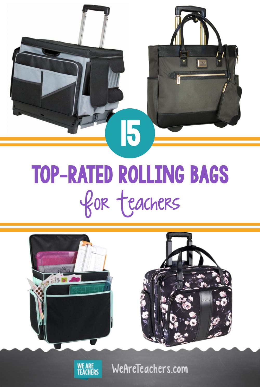 15 TopRated Rolling Bags for Teachers We Are Teachers