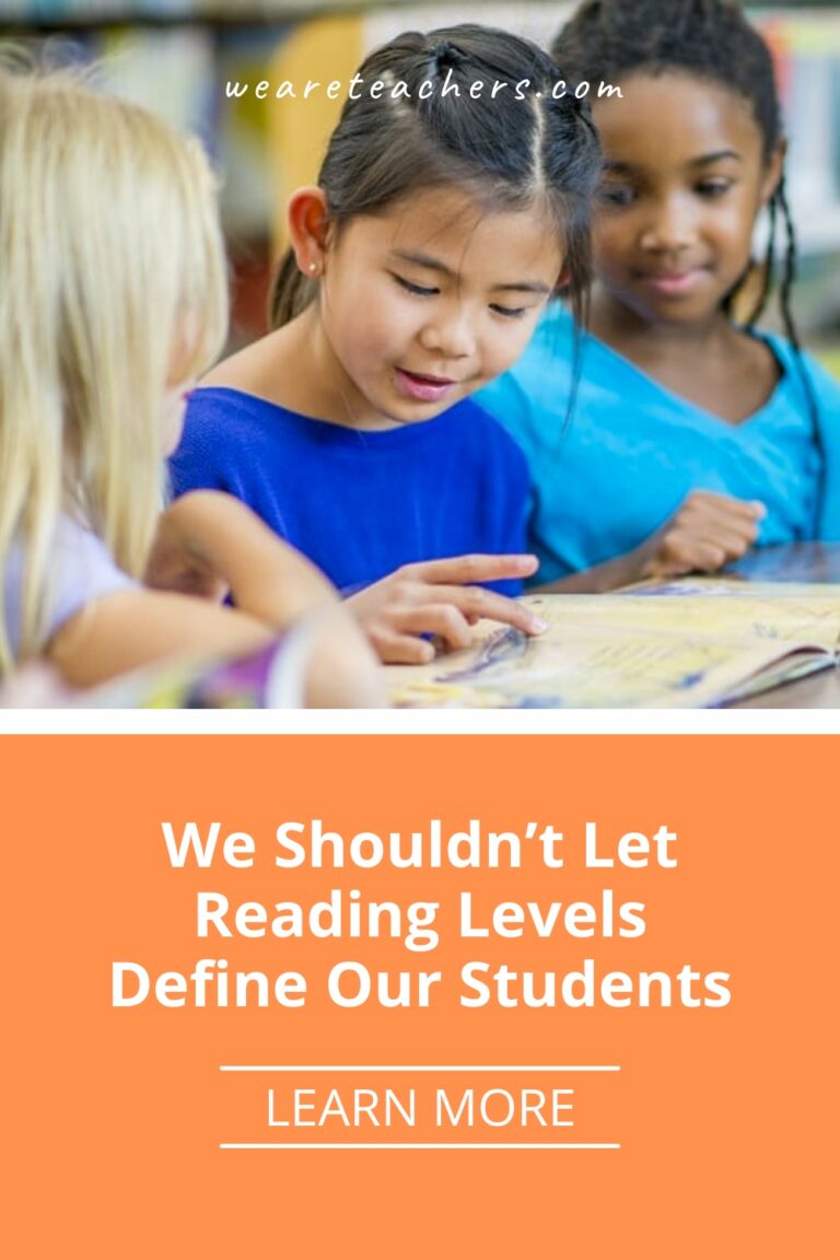 We Shouldn't Let Reading Levels Define Our Students