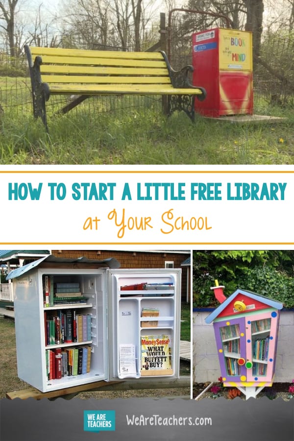 Bringing Little Free Libraries to School