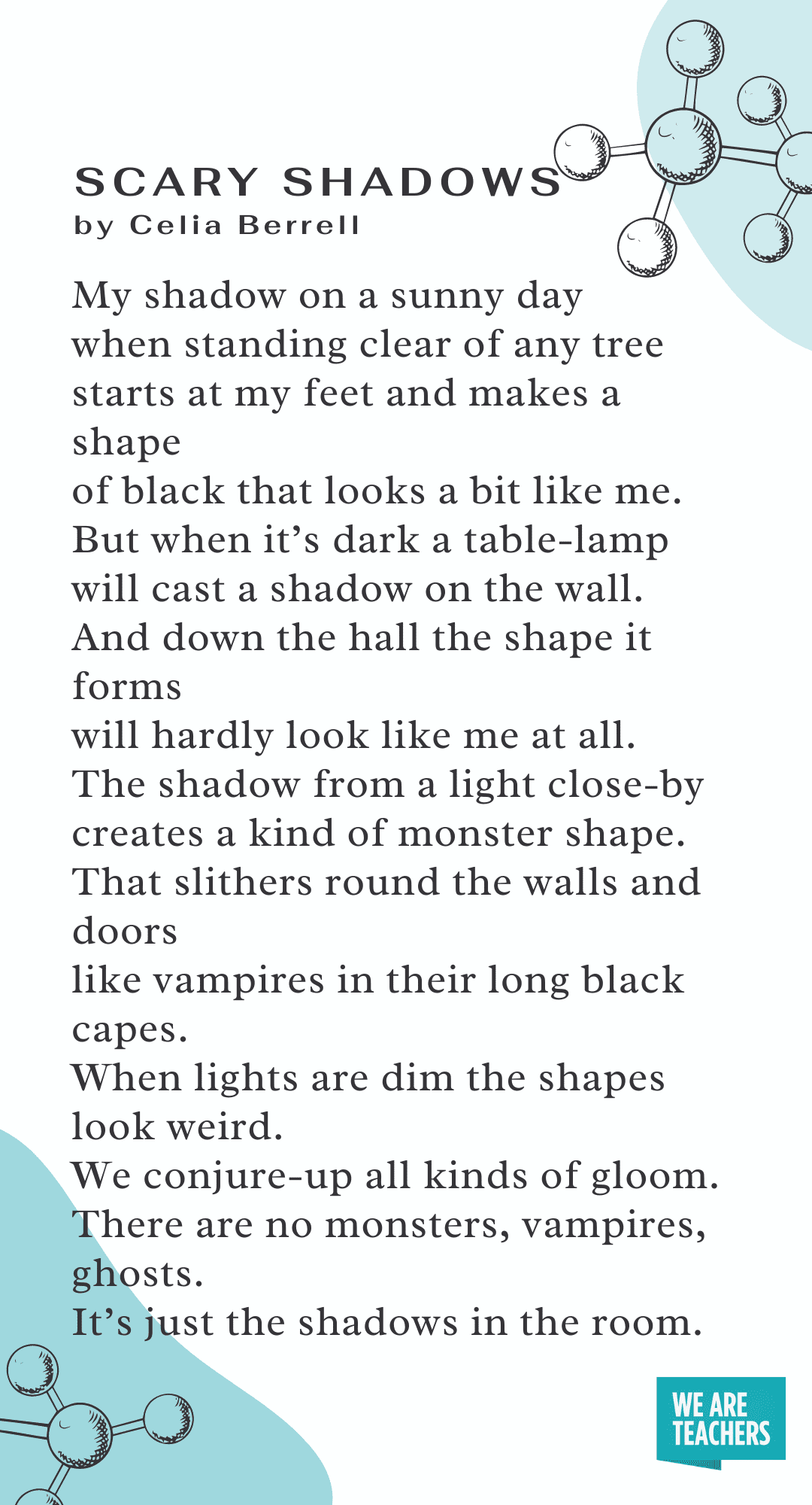 Scary Shadows by Celia Berrell