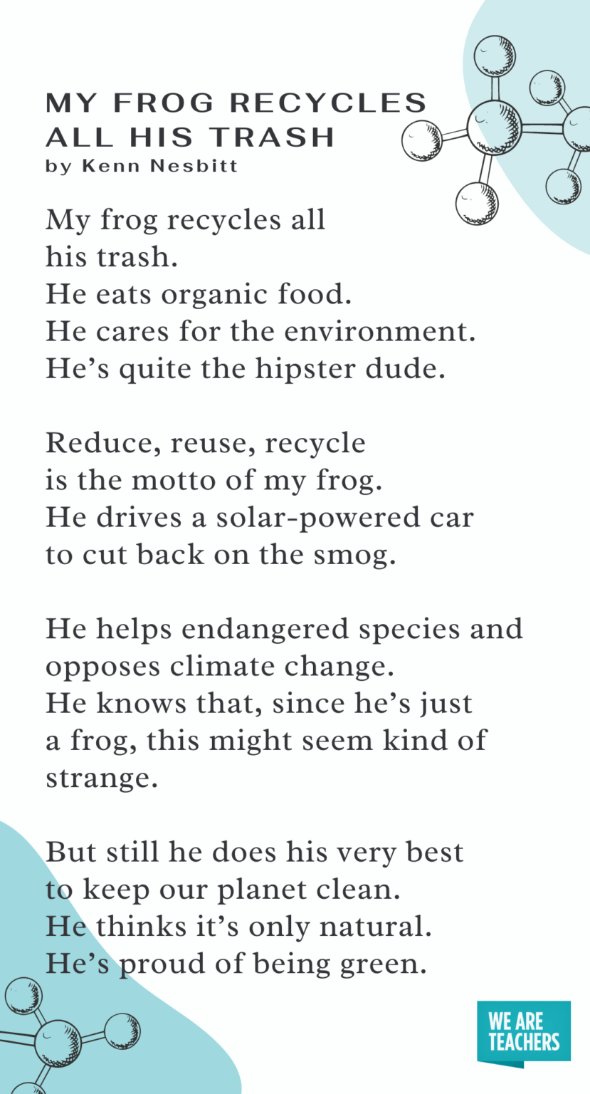 50 Science Poems for Students of All Ages We Are Teachers