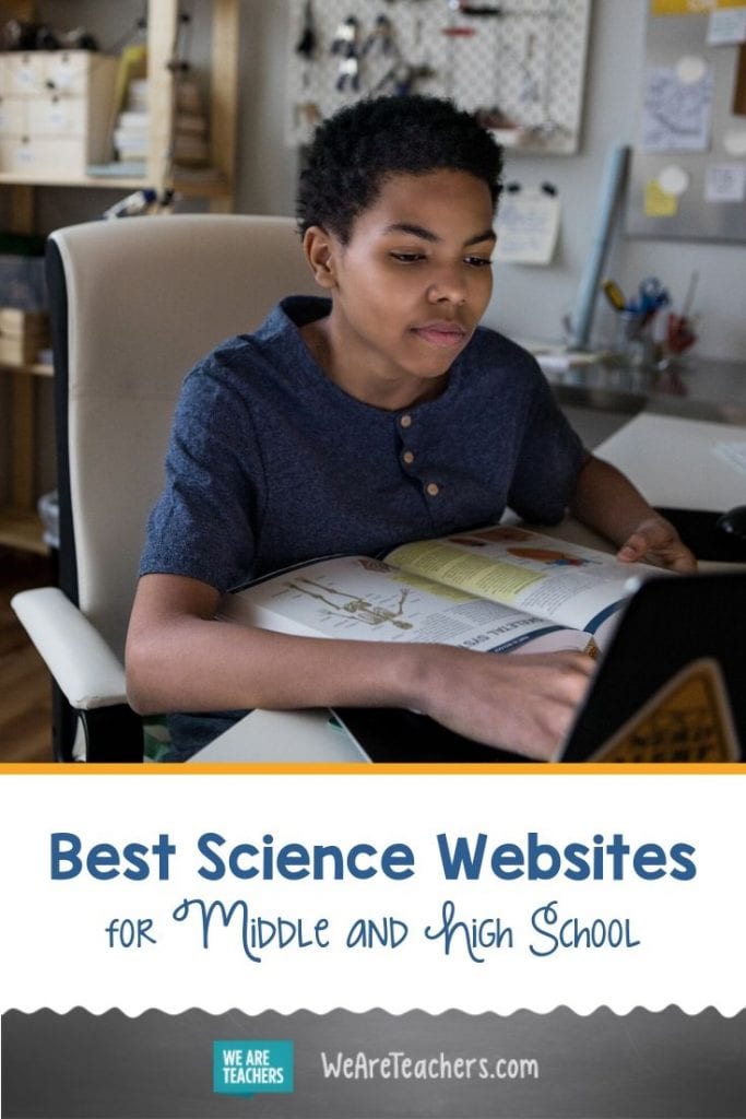 Best Science Websites for Middle and High School