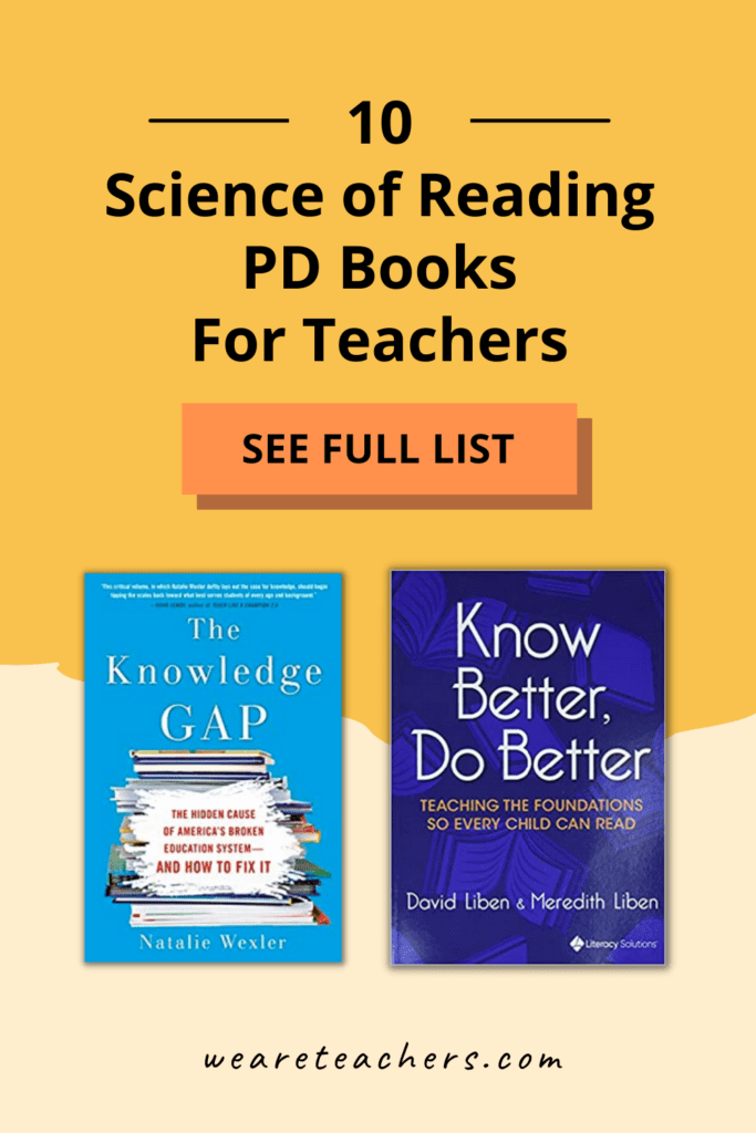 10 Helpful Science of Reading PD Books For Teachers