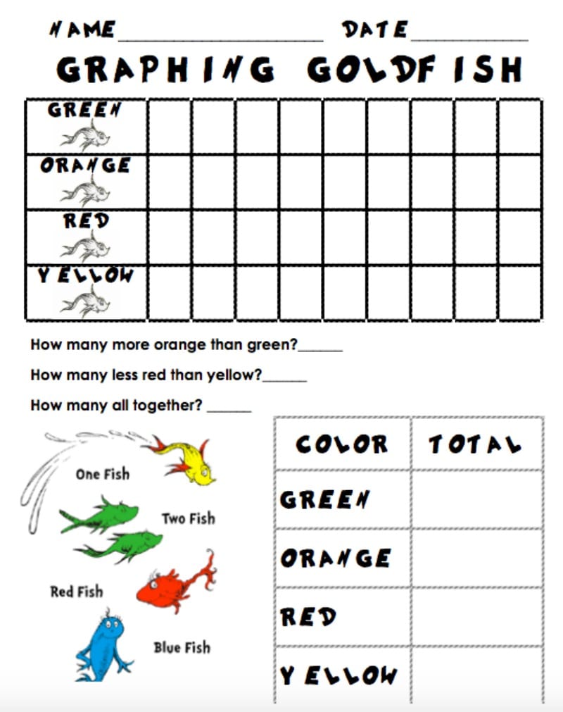 dr seuss math activities for kindergarten free