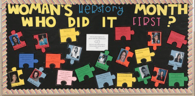 Women's History Month Bulletin Board Printables