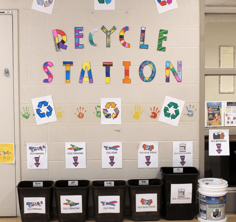 Reduce_Carbon_Footprint_Recycle_Station