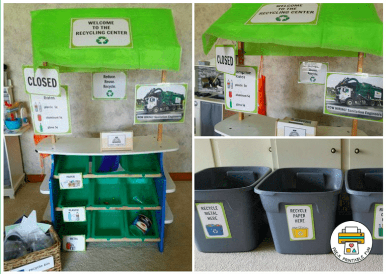 Create an Amazing School Recycling Center in Your Classroom