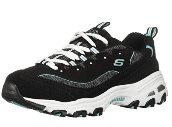 skechers fashion fit wedge trainer