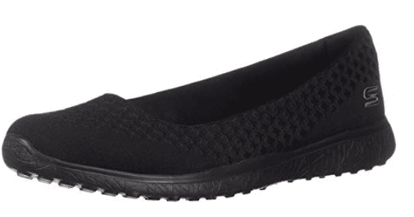 Skechers Microburst Flat in black