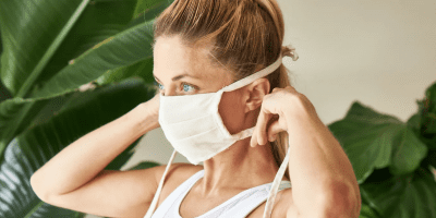 Organic cotton mask