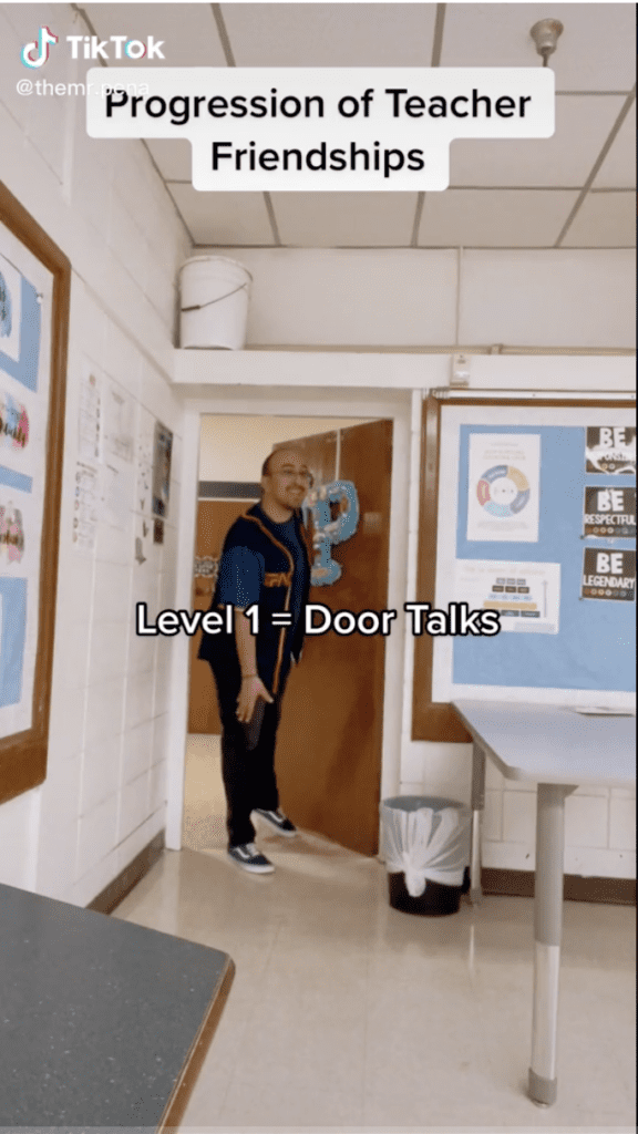 Tiktok Teacher Explains The Hilarious Levels Of Teacher Friendship