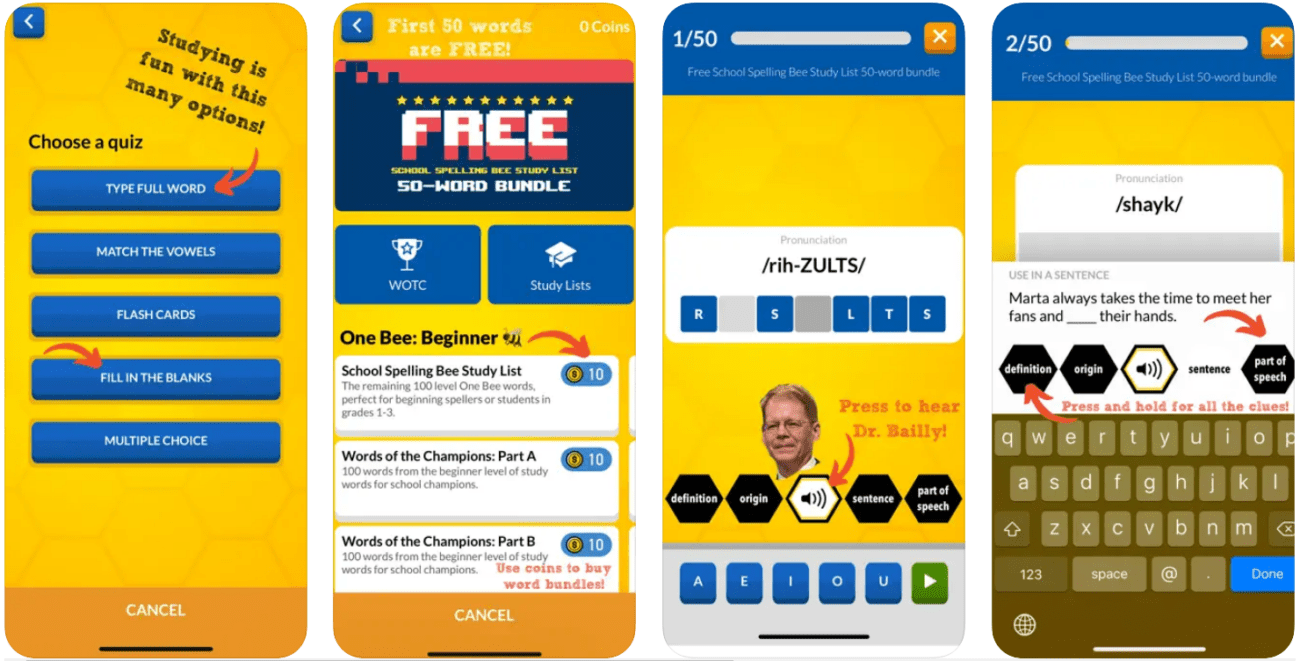 Fun Spelling Games To Prepare Your Students for the Spelling Bee