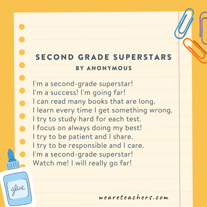 Second Grade Superstars by Anonymous
