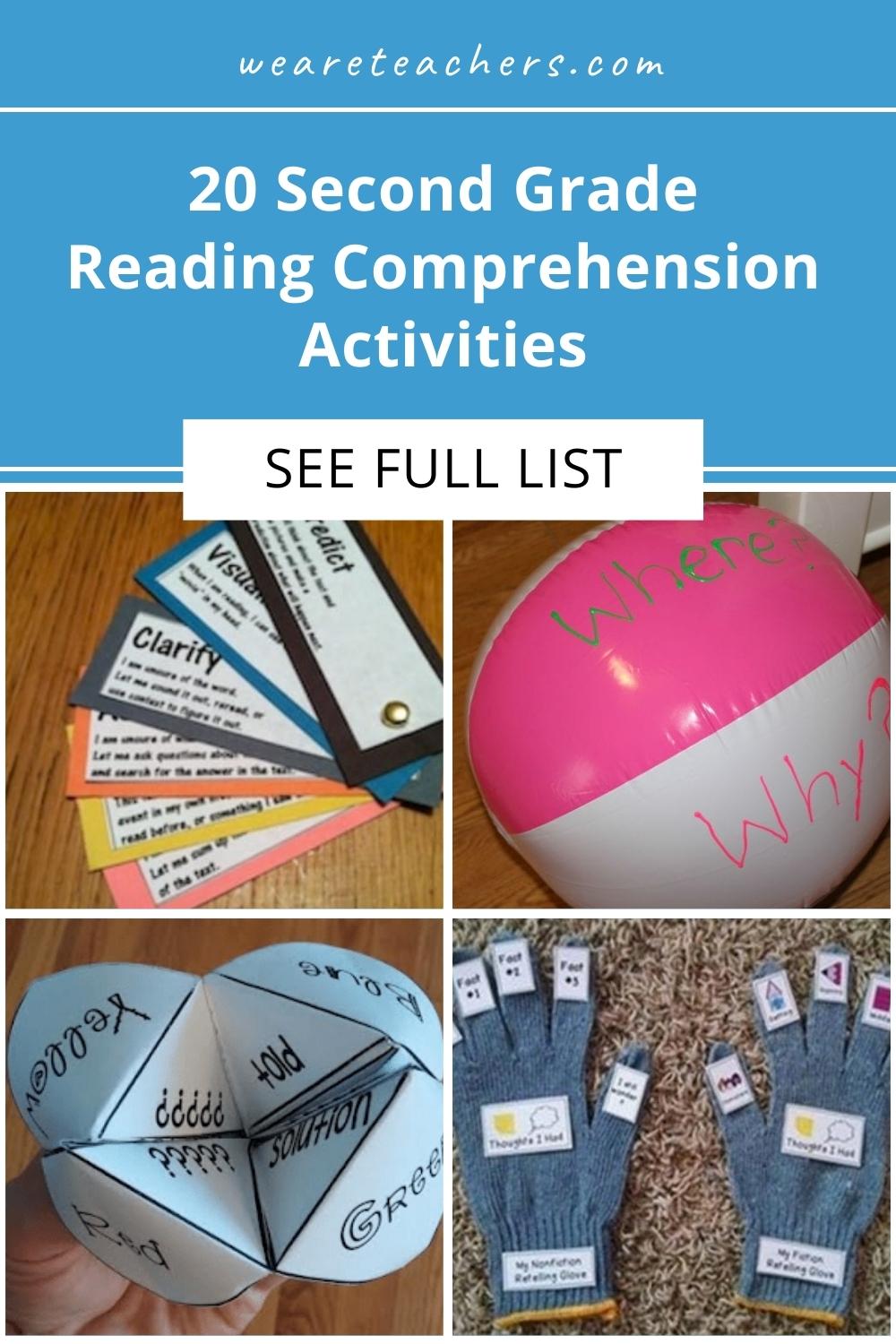 Second Grade Reading Comprehension Activities