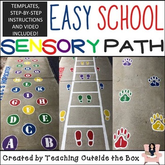 How and Why To Create a Sensory Path at Your School