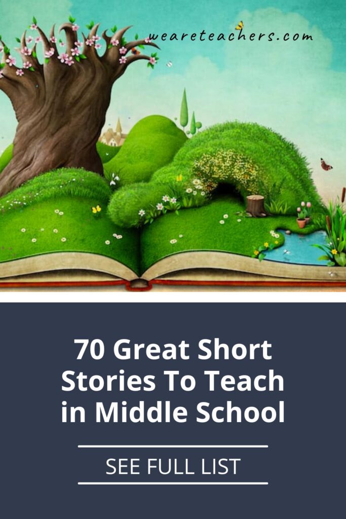 The best short stories for middle schoolers to hold their attention and encourage them to read more. Recommended by teachers!