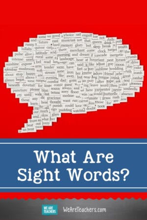 define sight words