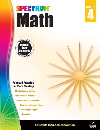 Level 4 Math Lab VersaTiles 8 Books 4th Grade Homeschool Mathematics Kids NEW
