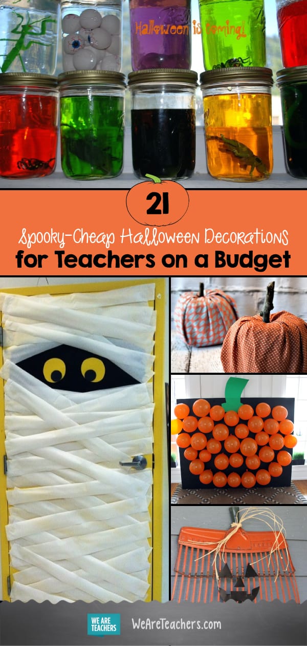 halloween decorations on a budget