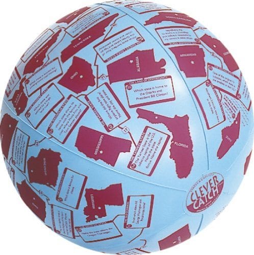 States and Capitals - Clever Catch Beach Balls