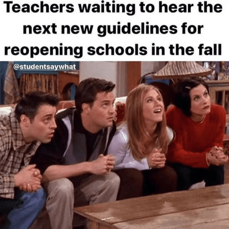 16 Funny Teacher Memes About School Reopening This Fall