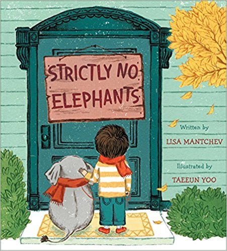 Book cover for Strictly No Elephants as an example of first grade books