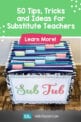 50 Tips, Tricks, And Ideas For Substitute Teachers - We Are Teachers