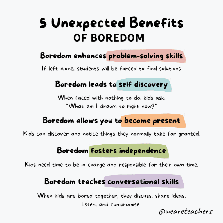 5 Benefits Of Boredom In The Classroom: Your Students Will Thank You!