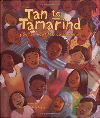 Book cover for Tan to Tamarind: Poems About the Color Brown