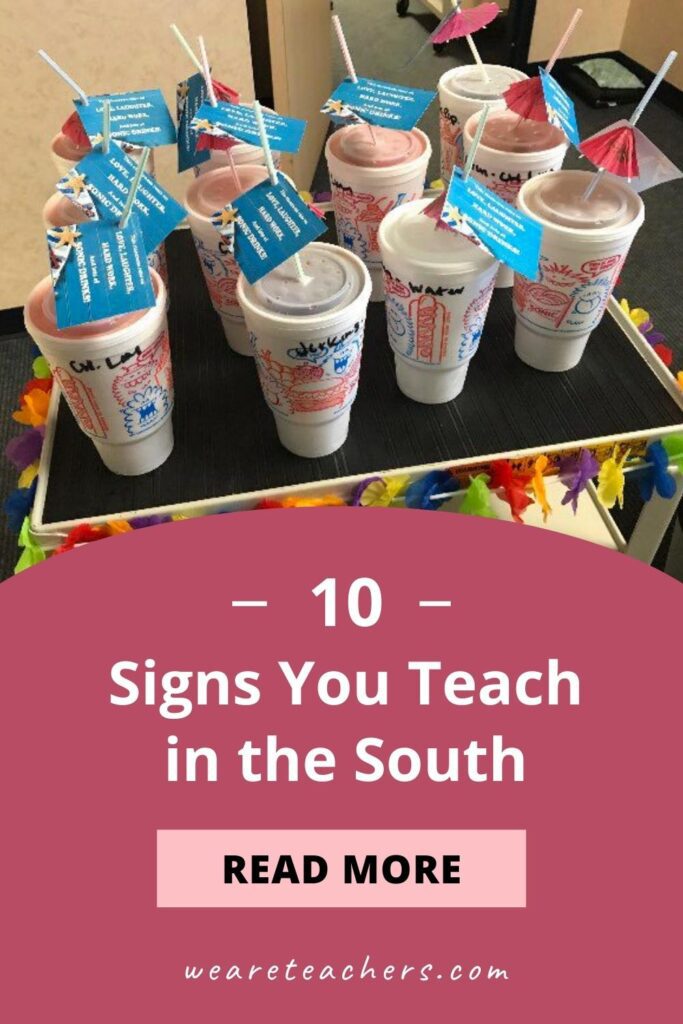 10 Signs You Teach in the South