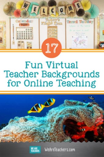 17 Fun Virtual Teacher Backgrounds for Online Teaching - We Are Teachers