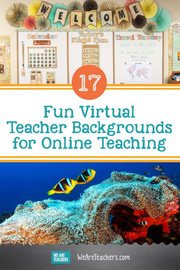 17 Fun Virtual Teacher Backgrounds For Online Teaching We Are Teachers