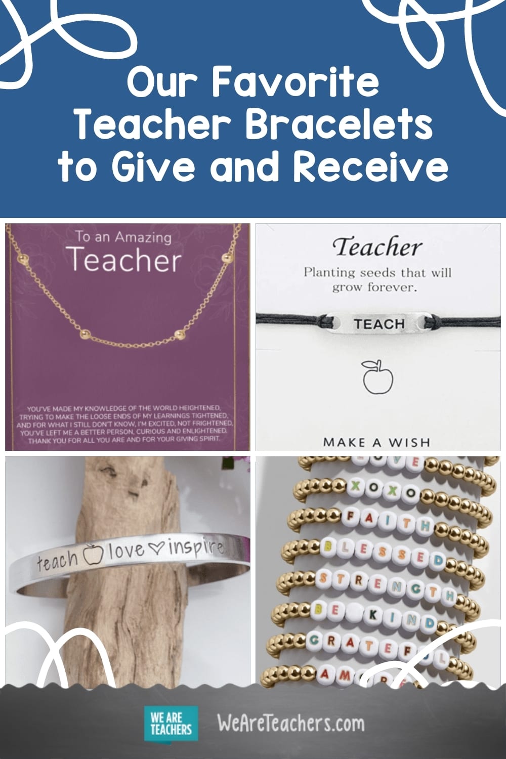 Best Teacher Bracelets to Give and Receive WeAreTeachers