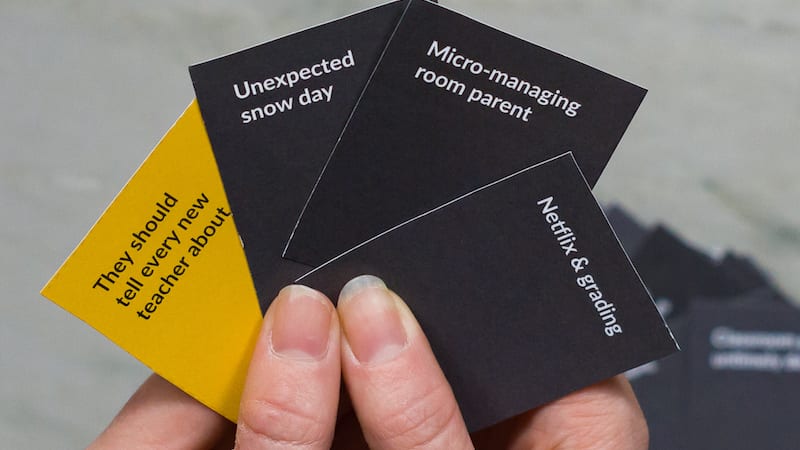 Teacher Life Card Game - Like Cards Against Humanity for Teachers