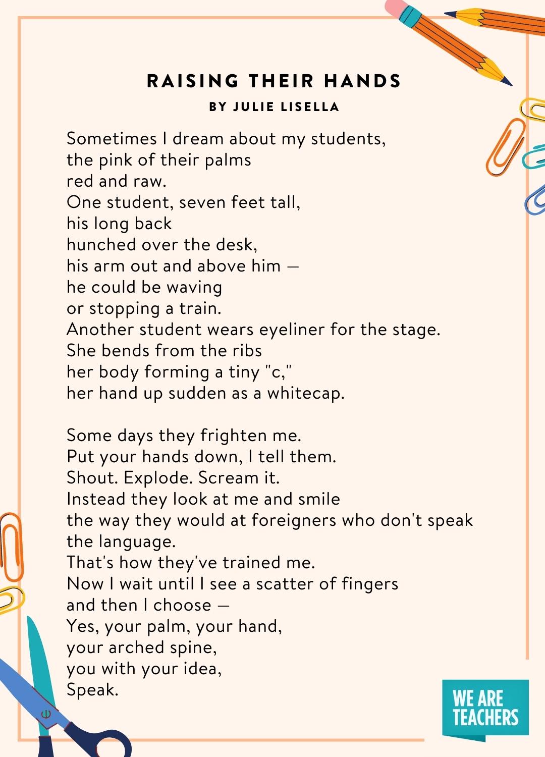 22 Best Poems About Teaching That Nail Classroom Life