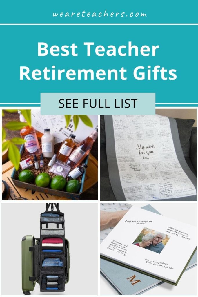 The Best Teacher Retirement Gifts To Celebrate an Incredible Career