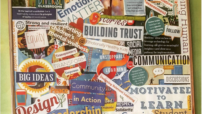 How to Create a Teacher Vision Board to Guide Your Practice