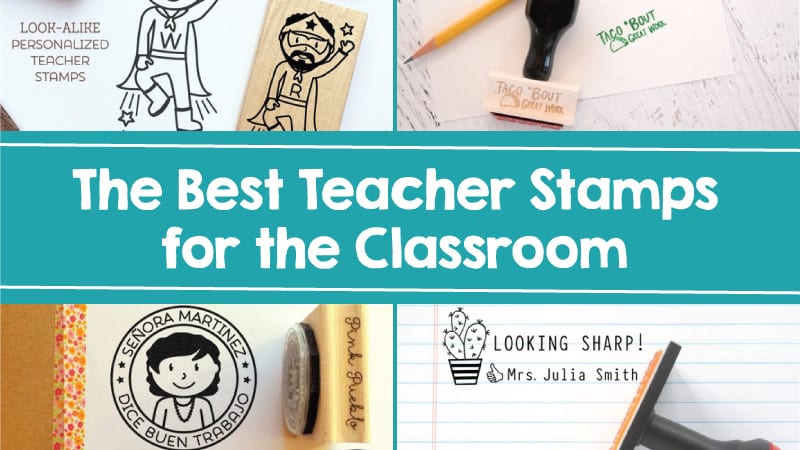 25 of the Cutest, Most Helpful Teacher Stamps