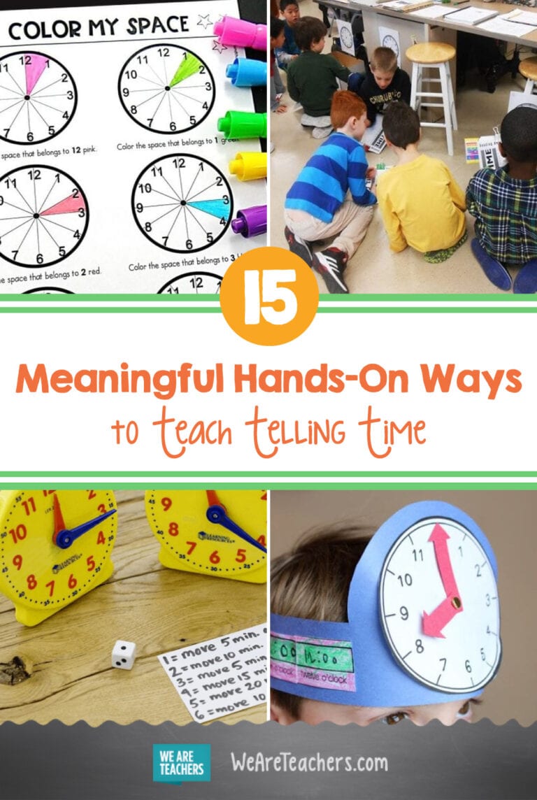 15 HandsOn Ways to Teach Telling Time (With Free Printables!)