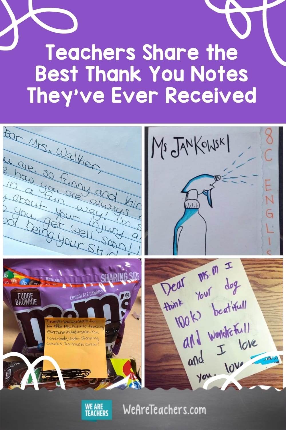Teacher Thank You Notes Are The Best! See Real-Life Examples