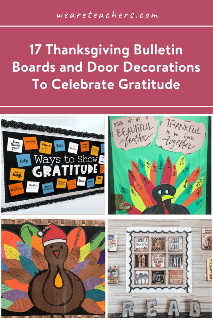 17 Thanksgiving Bulletin Boards and Door Decorations To Celebrate Gratitude