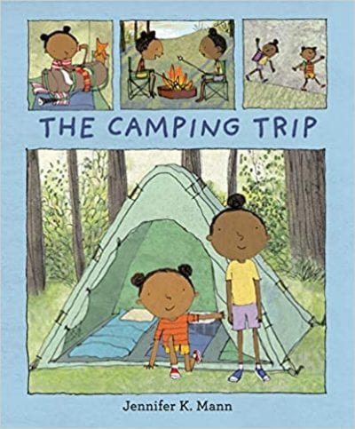 Book cover for The Camping Trip as an example of first grade books