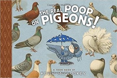 Book cover for The Real Poop on Pigeons