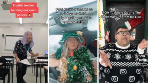 These Tiktok Teachers Nail The Week Before Winter Break